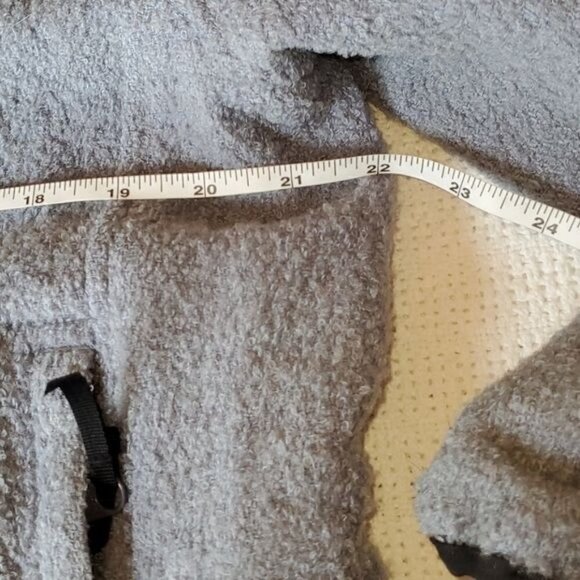 Woolrich Blue Haze Knobby Wool Full Zip Pockets Sz M Jacket - Picture 8 of 10